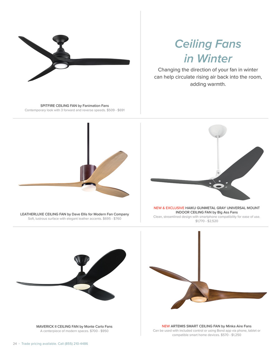 Lumens - Bed and Bath Event 2022 Catalog - Spitfire Ceiling Fan by