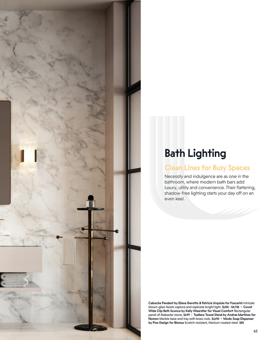 Lumens - Spring Design Event 2022 - Rona LED Bath Bar by Kuzco Lighting, image size:889x1125