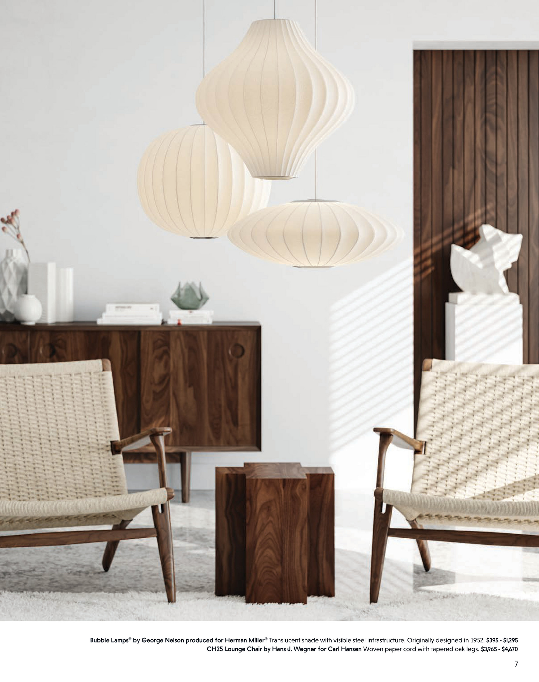 Lumens - Spring Design Event 2022 - George Nelson Saucer Bubble Pendant  Light by Nelson Bubble Lamps