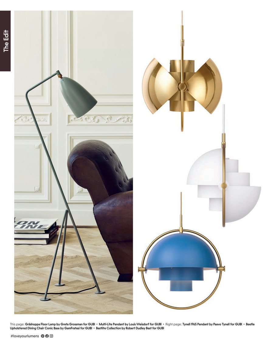 Lumens - Source Book Vol. 1 - PH80 Floor Lamp by Louis Poulsen