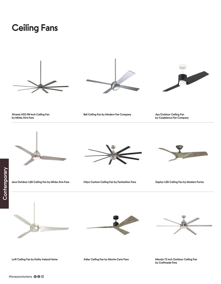 Lumens - Source Book Vol. 1 - Xtreme H2O Ceiling Fan by Minka Aire 