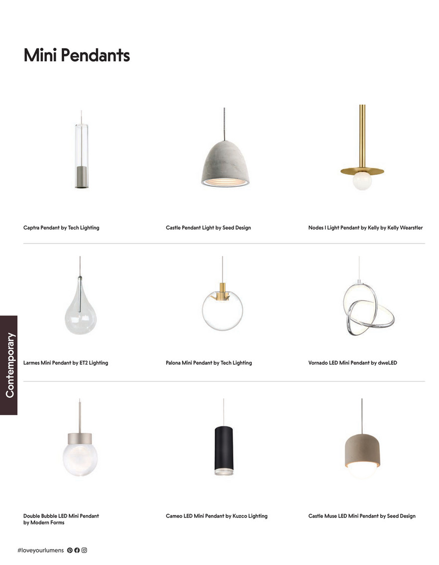 Tech lighting mini deals pendant