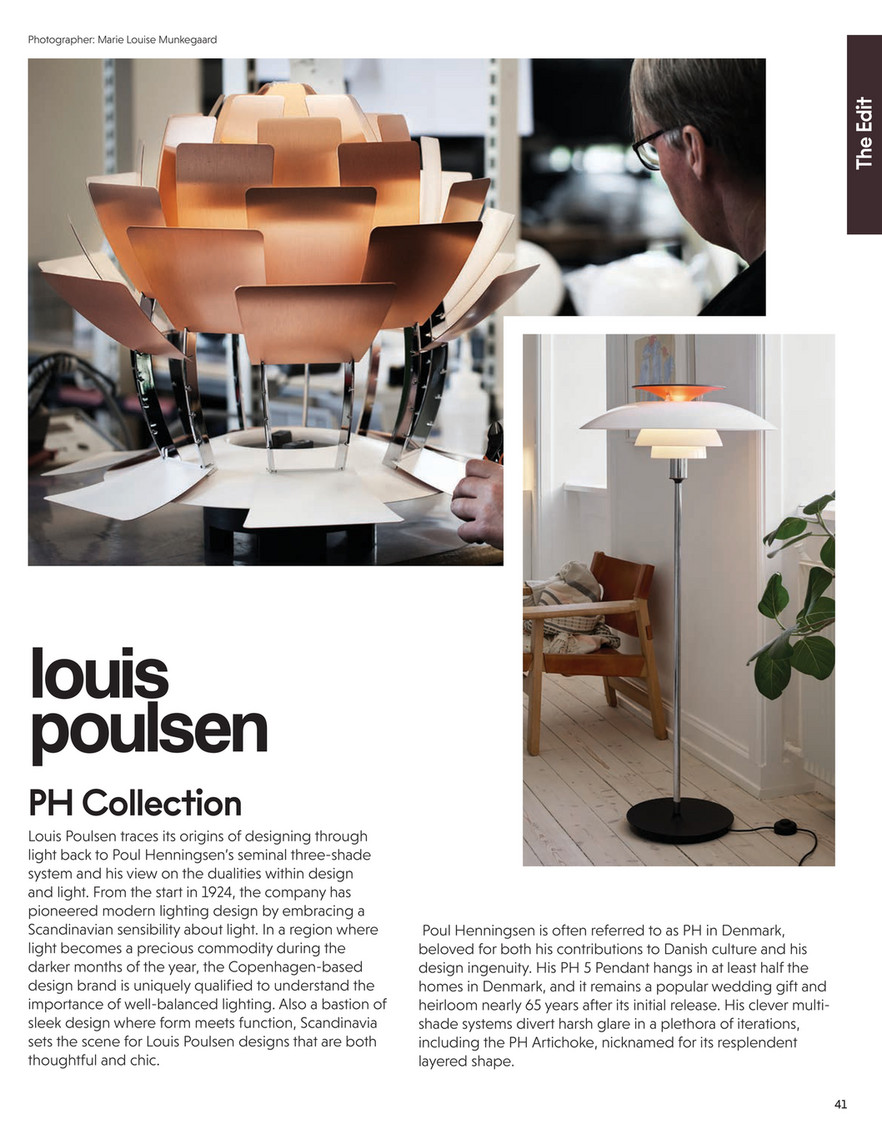Lumens - Source Book Vol. 1 - PH80 Floor Lamp by Louis Poulsen