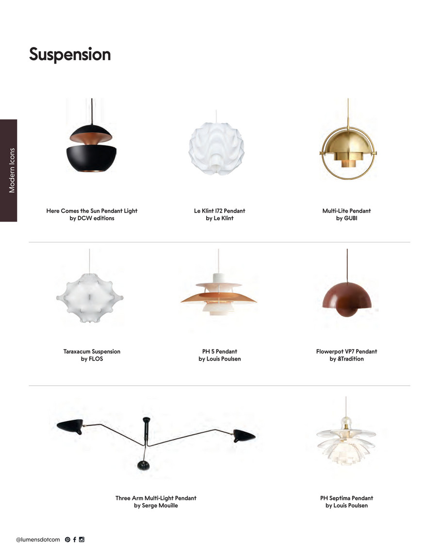 Lumens - Source Book Vol. 2 - PH Artichoke Pendant Light by Louis Lumens - Source Book Vol. 2 - PH Artichoke Pendant Light by Louis