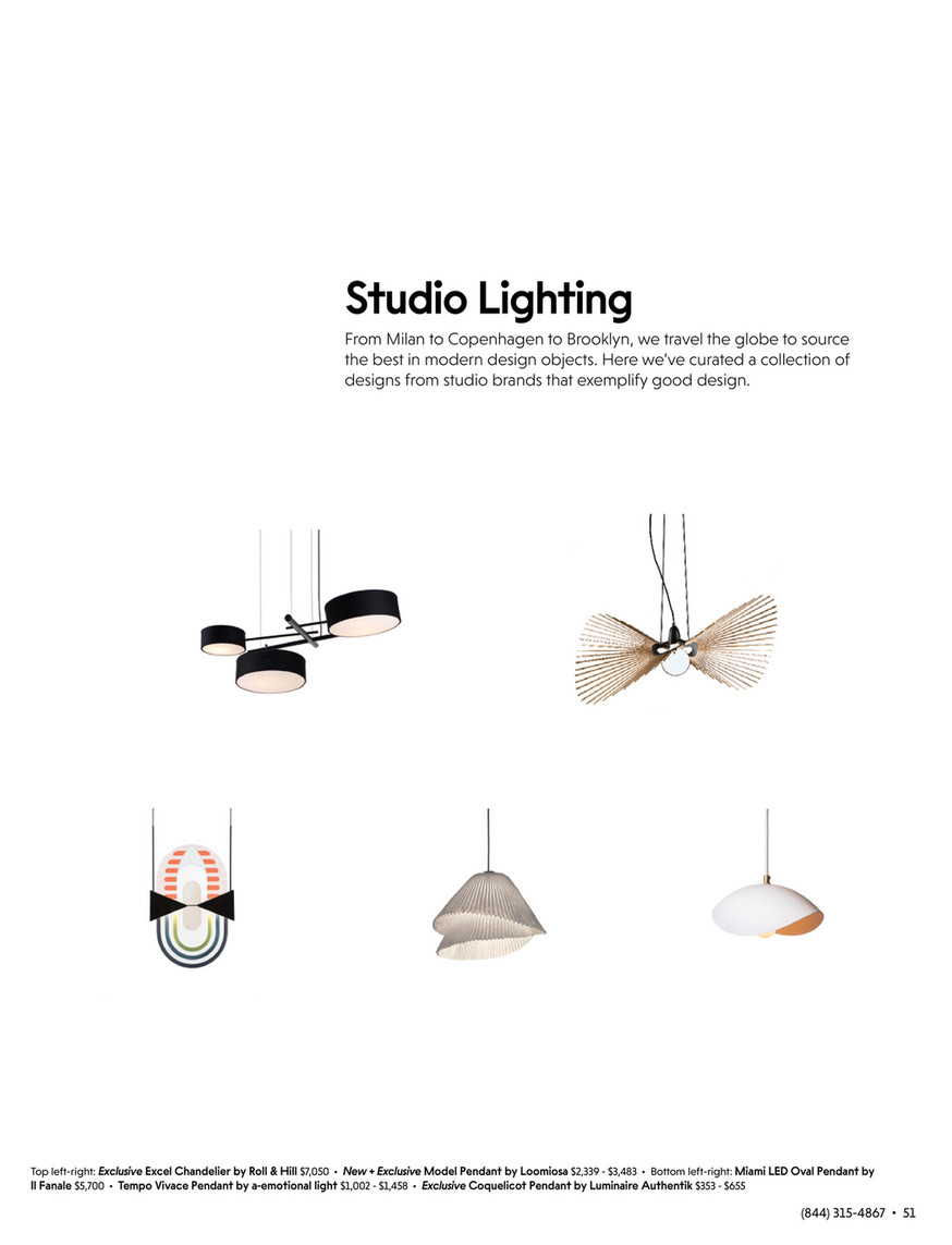 Lumens - Spring Design Event 2023 - Dancing Pendant Light by