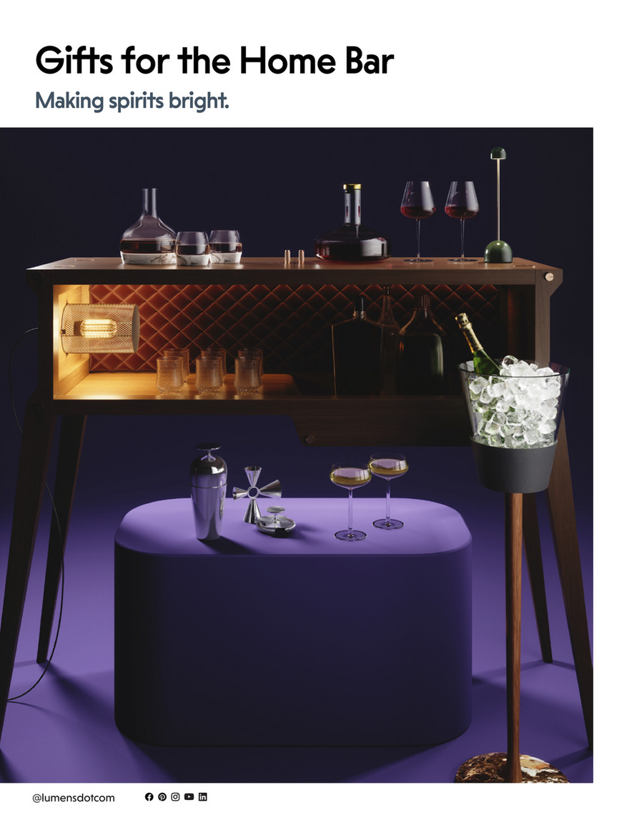 Lumens - The Gift Guide 2023 - The Rockstar Bar Table by Buster +