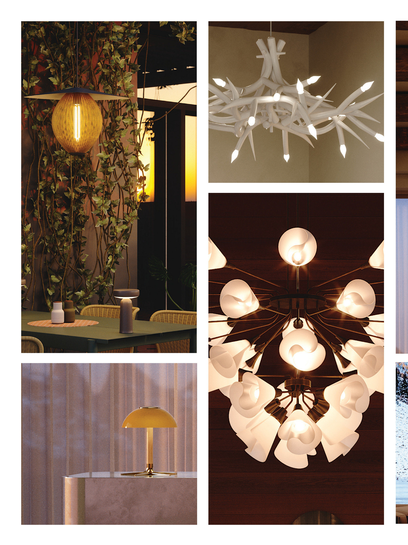 Lumens - Modern Retreat 2024 Trade Edition - Mobius Chandelier by Hubbardton  Forge, image size:1732x2309